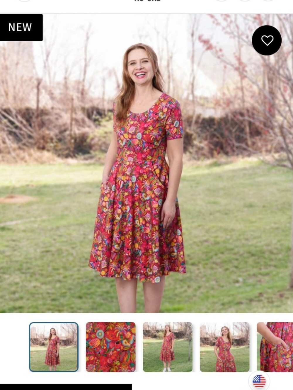 Svaha Fruits Twirl Dress